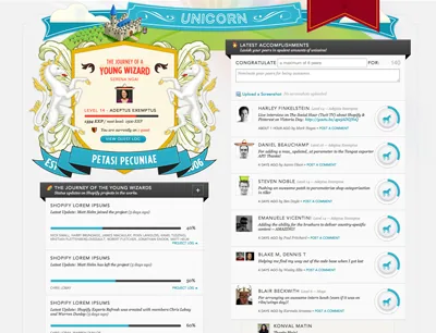 Unicorn, used to crowdsource company bonuses
