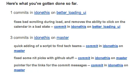 GitHub + iDoneThis Integration UI