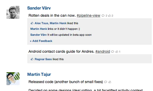 the Pipedrive iDoneThis