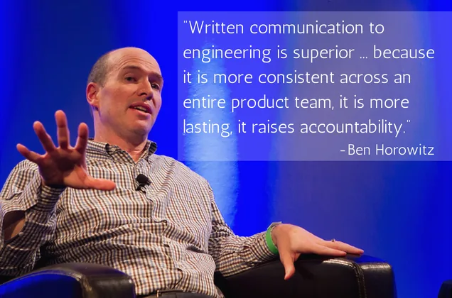 why good managers write