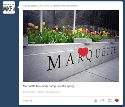 Marquette University Tumblr